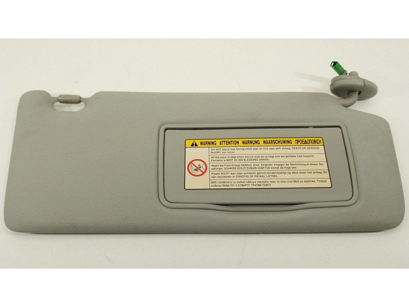 Recambio de parasol derecho para honda civic berlina 5 (fk) 1.4 comfort referencia OEM IAM 83230SMGG03ZA  