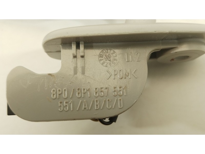 Recambio de parasol izquierdo para audi a3 (8p) 1.9 tdi limited edition referencia OEM IAM 8P0857551  8P1857551