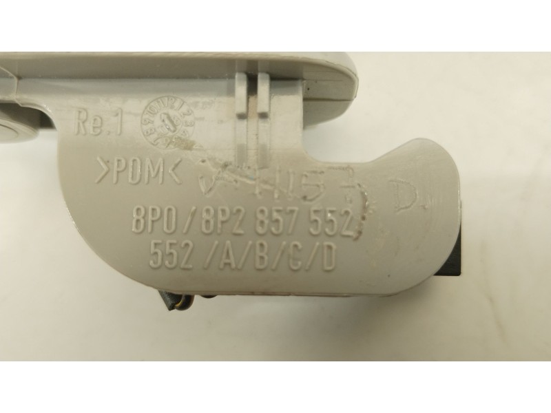 Recambio de parasol derecho para audi a3 (8p) 1.9 tdi limited edition referencia OEM IAM 8P0857552  8P2857552