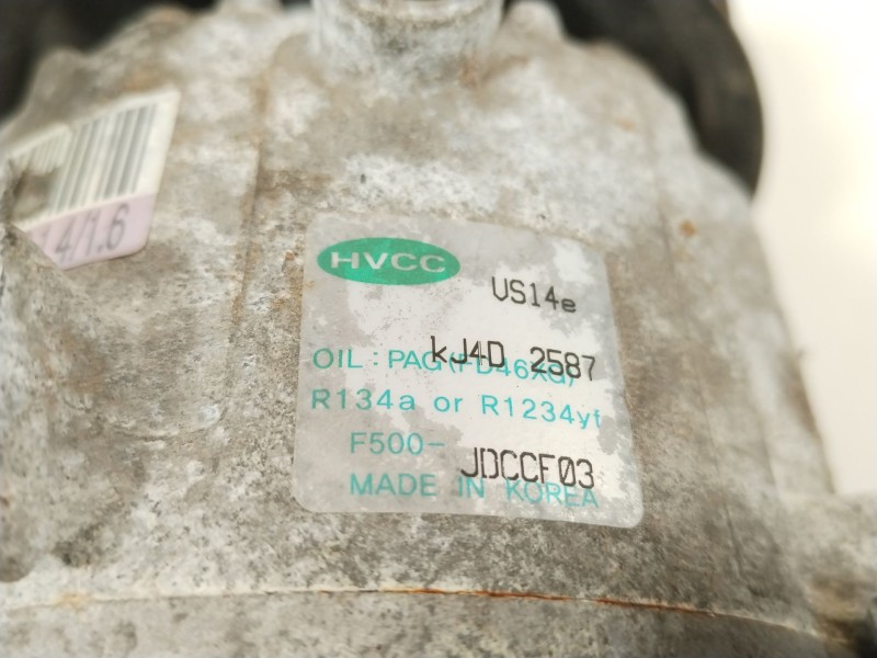 Recambio de compresor aire acondicionado para kia cee´d business referencia OEM IAM 97701A6701  KJ4D2587