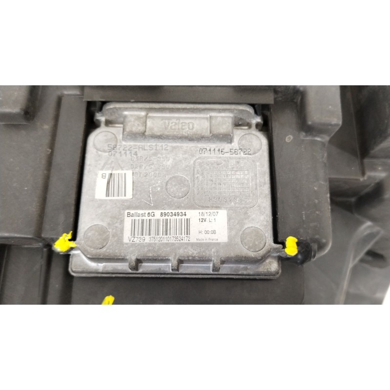 Recambio de faro derecho para citroën c5 iii (rd_) 2.2 hdi (rd4hth) referencia OEM IAM 6206J0  9684845080