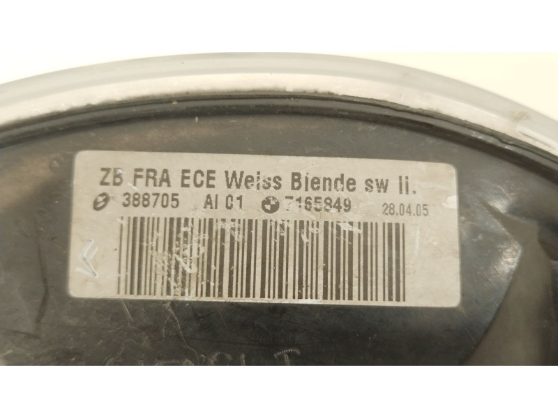 Recambio de piloto delantero izquierdo para bmw 3 (e46) 320 d referencia OEM IAM 7165849  388705