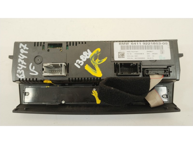 Recambio de mando climatizador para bmw 3 (e90) 320 d referencia OEM IAM 64119221853  