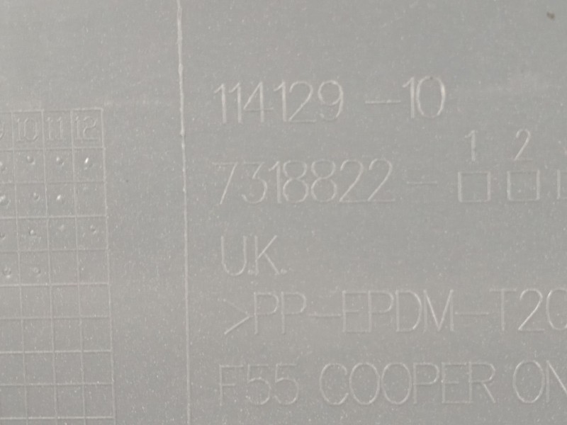 Recambio de paragolpes trasero para mini mini (f56) cooper d referencia OEM IAM 7318822  