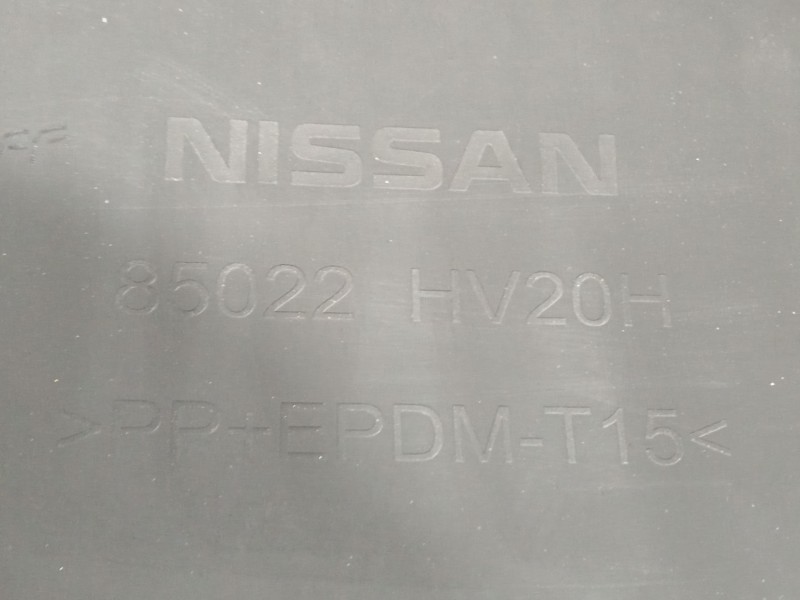Recambio de paragolpes trasero para nissan qashqai (j11) acenta referencia OEM IAM 85022HV20H  