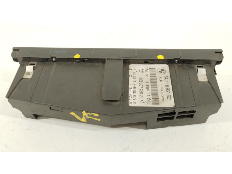 Recambio de mando climatizador para bmw serie 3 berlina (e46) 320d referencia OEM IAM 64116931601  5HB007738