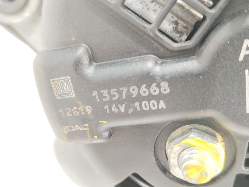Recambio de alternador para opel zafira tourer c (p12) 2.0 cdti (75) referencia OEM IAM 13579668  