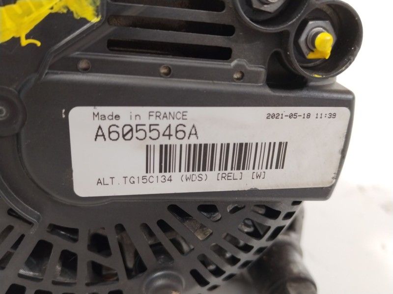 Recambio de alternador para peugeot partner tepee 1.6 hdi referencia OEM IAM 1638095180  A605546A