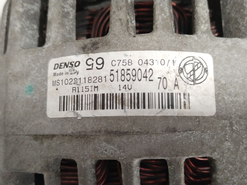 Recambio de alternador para fiat panda (169) 1.1 8v referencia OEM IAM 51859042  