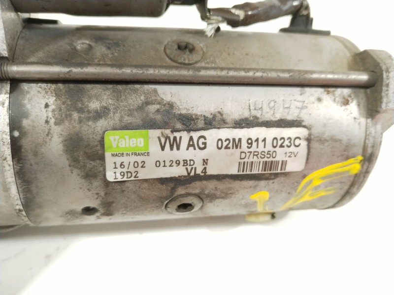 Recambio de motor arranque para audi a3 (8l1) 1.9 tdi referencia OEM IAM 02M911023C  
