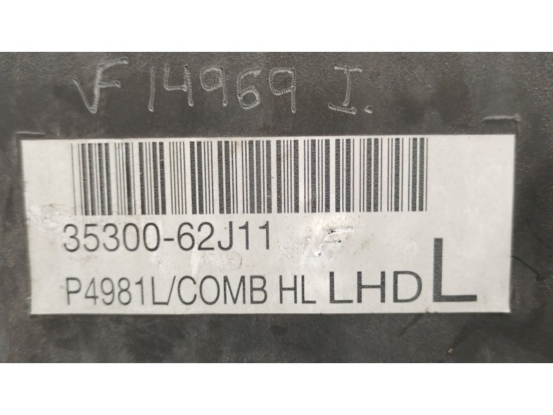 Recambio de faro izquierdo para suzuki swift iii (mz, ez) 1.3 (rs 413) referencia OEM IAM 3530062J11  3532062J11