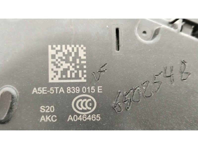 Recambio de cerradura puerta trasera izquierda para seat ibiza v (kj1, kjg) 1.0 tsi referencia OEM IAM 5TA839015E  