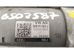 Recambio de motor arranque para seat ibiza v (kj1, kjg) 1.0 tsi referencia OEM IAM 02M911024J  4280008853 2