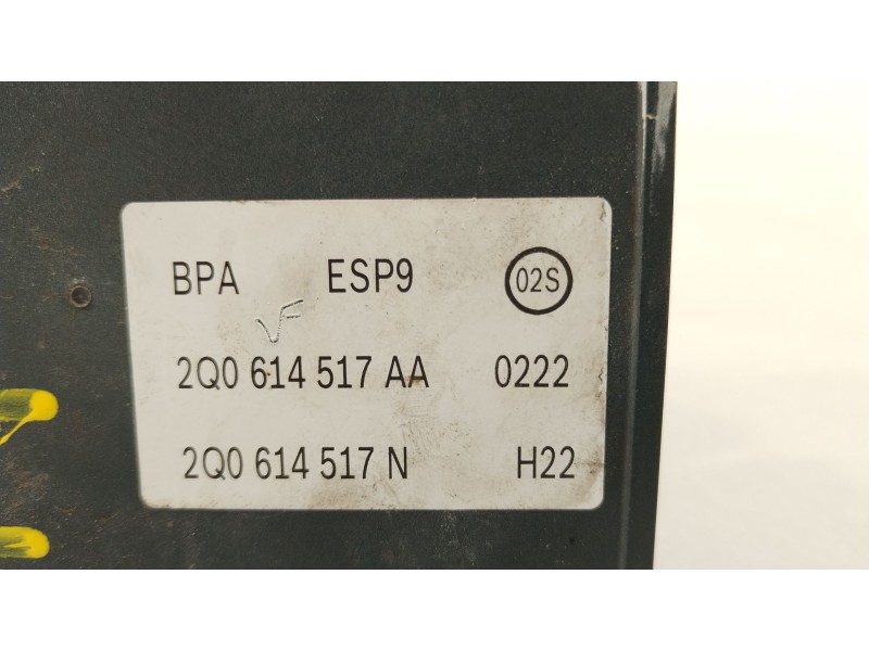 Recambio de abs para seat ibiza v (kj1, kjg) 1.0 tsi referencia OEM IAM 2Q0614517AA  269902