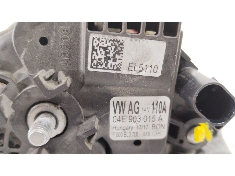 Recambio de alternador para seat ibiza v (kj1, kjg) 1.0 tsi referencia OEM IAM 04E903015A  F000BL07DL