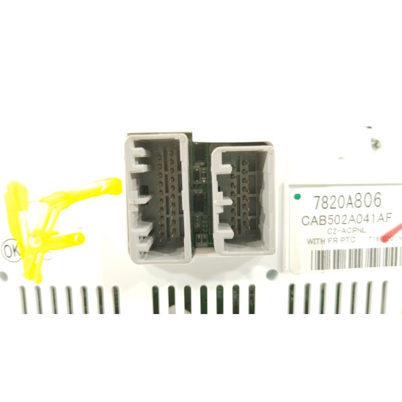 Recambio de mando climatizador para citroën c4 aircross 1.6 hdi 115 referencia OEM IAM 7820A806  1612376780