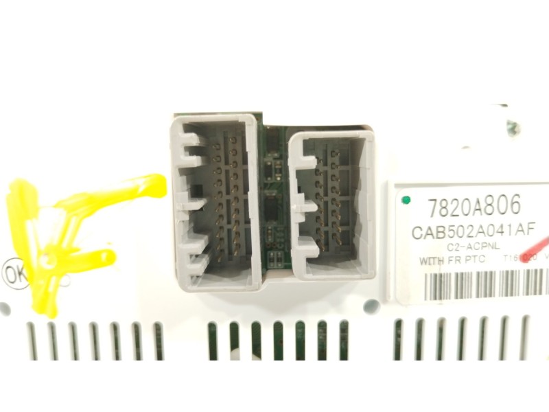 Recambio de mando climatizador para citroën c4 aircross 1.6 hdi 115 referencia OEM IAM 7820A806  1612376780