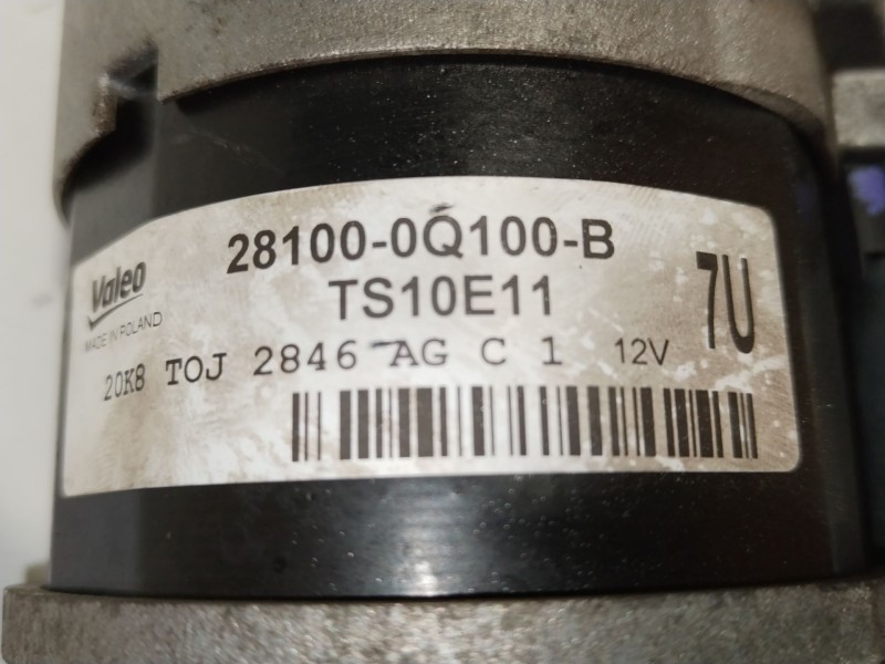 Recambio de motor arranque para toyota aygo x-cite referencia OEM IAM 281000Q100  TS10E11