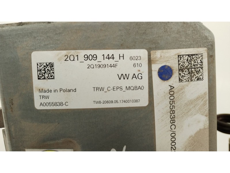 Recambio de columna direccion para seat ibiza v (kj1, kjg) 1.0 tsi referencia OEM IAM 2Q1423510T  