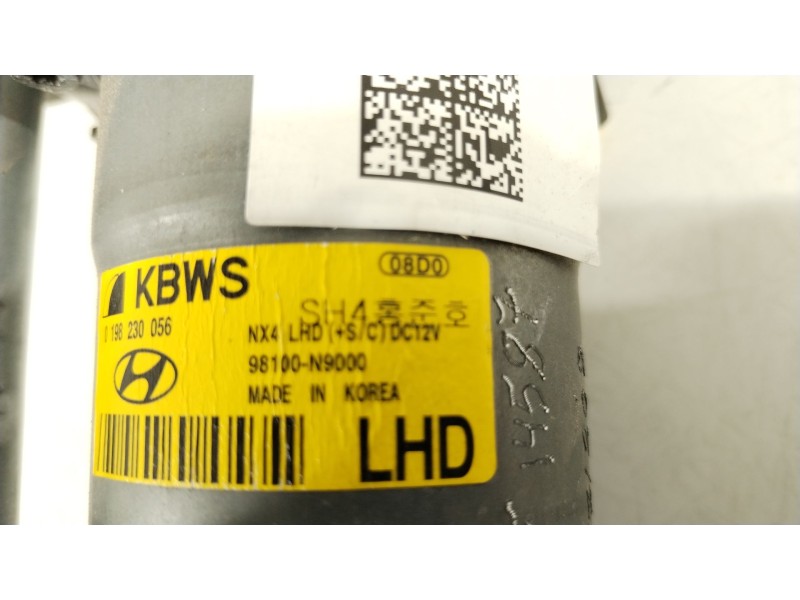 Recambio de motor limpia delantero para hyundai tucson (nx4e, nx4a) 1.6 t-gdi plug-in-hybrid htrac referencia OEM IAM 98100N9000