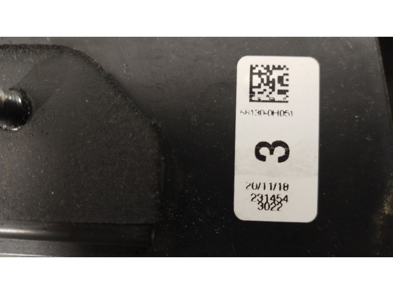 Recambio de luna trasera derecha para toyota aygo x-cite referencia OEM IAM 681300H051  43R00048