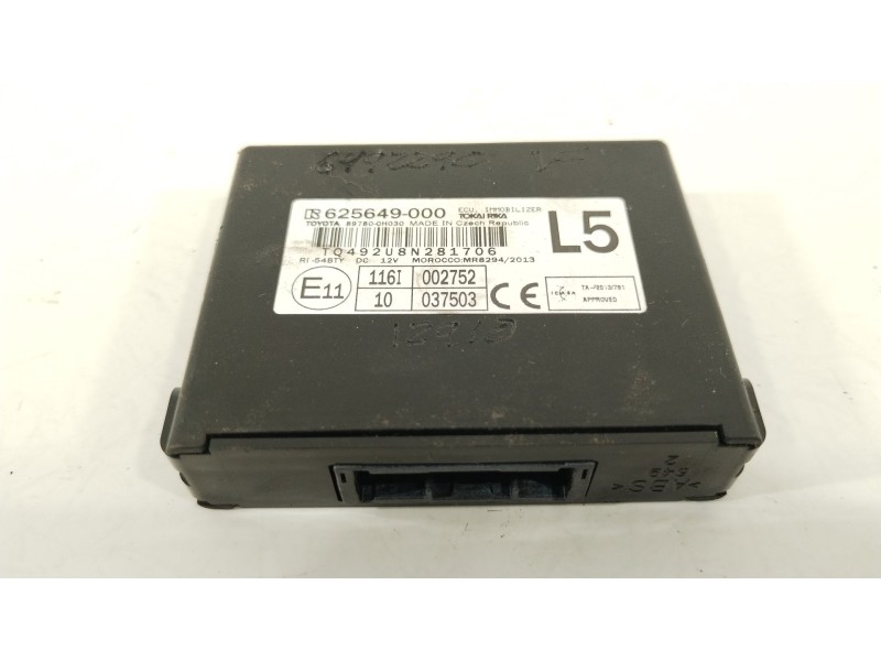 Recambio de modulo electronico para toyota aygo x-cite referencia OEM IAM 625649000  