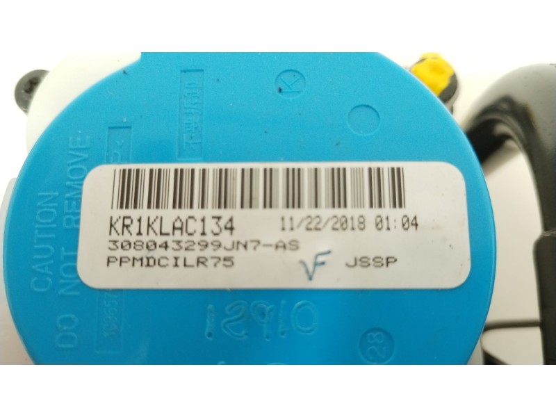 Recambio de cinturon seguridad delantero derecho para toyota aygo x-cite referencia OEM IAM 732100H040C0 307927410AV KR1KLAC134