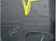 Recambio de aletin trasero derecho para hyundai tucson essence 2wd referencia OEM IAM 87744D7000   2