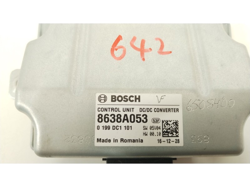 Recambio de modulo electronico para citroën c4 aircross 1.6 hdi 115 referencia OEM IAM 8638A053  