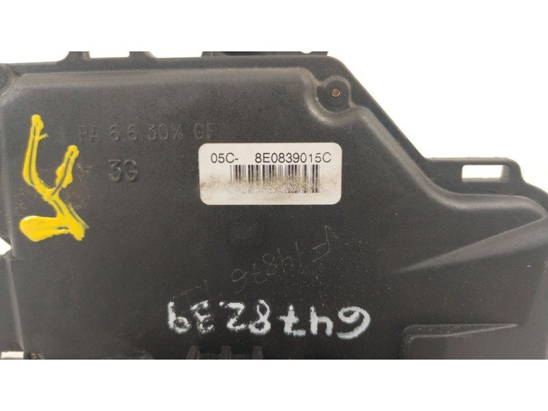 Recambio de cerradura puerta trasera izquierda para audi a4 b6 (8e2) 1.9 tdi referencia OEM IAM 8E0839015C  