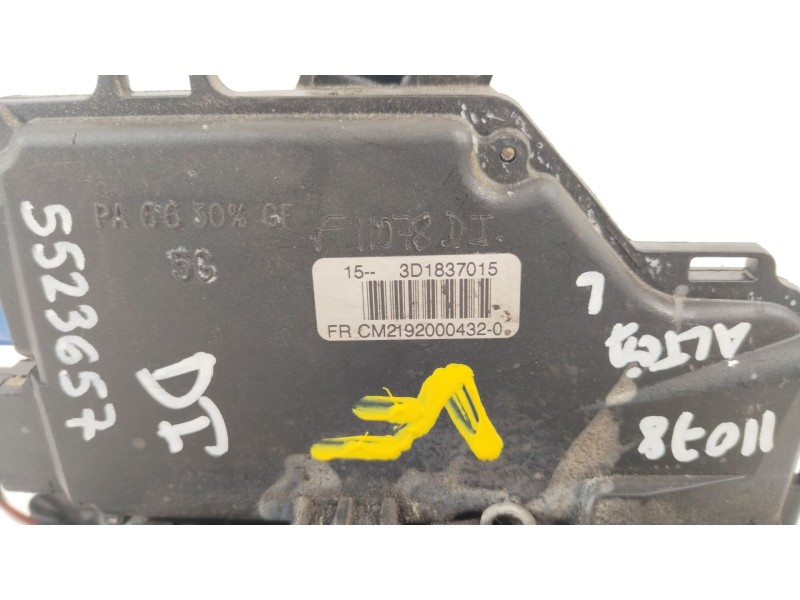 Recambio de cerradura puerta delantera izquierda para seat altea (5p1) stylance / style referencia OEM IAM 3D1837015  