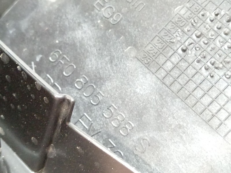 Recambio de panel frontal para seat ibiza v (kj1, kjg) 1.0 tsi referencia OEM IAM 6F0805588  