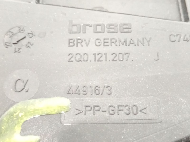 Recambio de electroventilador para seat ibiza v (kj1, kjg) 1.0 tsi referencia OEM IAM 2Q0121207 2Q0959455J 