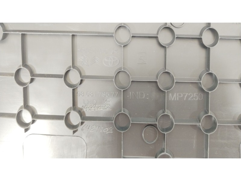 Recambio de moldura para peugeot traveller autobús (v_) 2.0 bluehdi 145 referencia OEM IAM 9808173577  