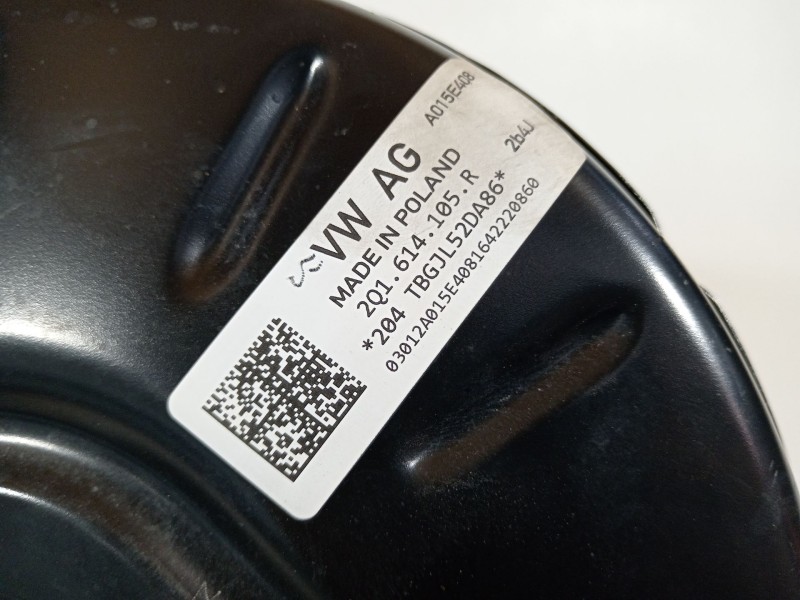 Recambio de servofreno para seat ibiza v (kj1, kjg) 1.0 tsi referencia OEM IAM 2Q1614105R  