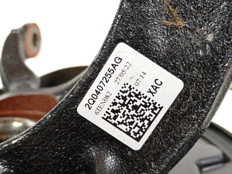 Recambio de mangueta delantera izquierda para seat ibiza v (kj1, kjg) 1.0 tsi referencia OEM IAM 2Q0407255AG  