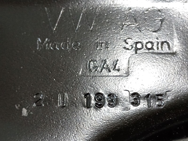 Recambio de puente delantero para seat ibiza v (kj1, kjg) 1.0 tsi referencia OEM IAM 2Q0199315 2Q0411303 