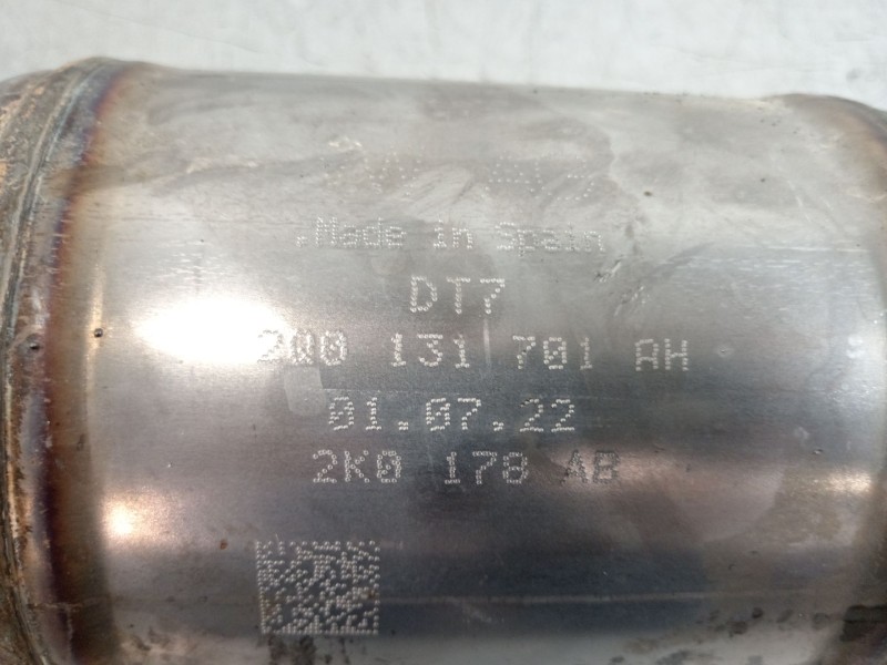 Recambio de catalizador para seat ibiza v (kj1, kjg) 1.0 tsi referencia OEM IAM 2q0131701ah  2q0131723