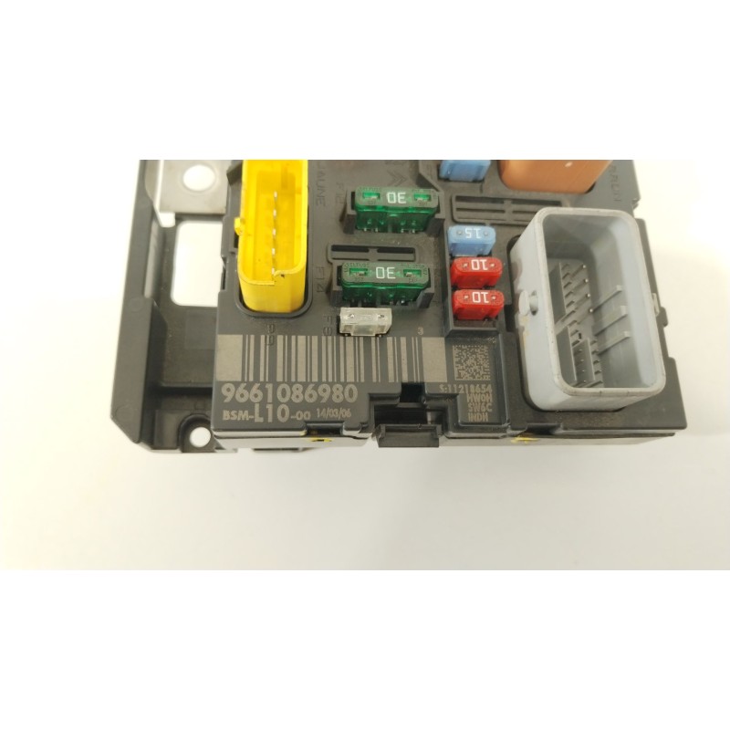 Recambio de caja reles / fusibles para peugeot 207/207+ (wa_, wc_) 1.6 hdi referencia OEM IAM 9661086980  6500FH