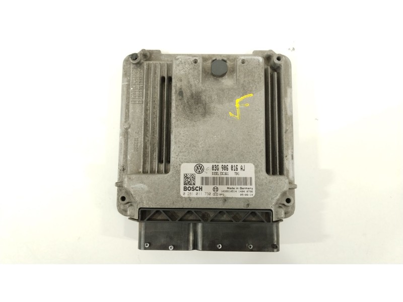 Recambio de centralita motor uce para seat leon (1p1) 2.0 tdi 16v referencia OEM IAM 03G906016AJ  0281011730