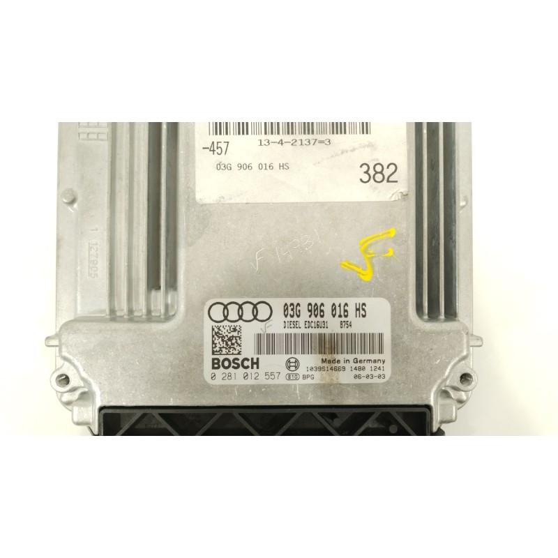 Recambio de centralita motor uce para audi a6 c6 (4f2) 2.0 tdi referencia OEM IAM 03G906016HS  0281012557