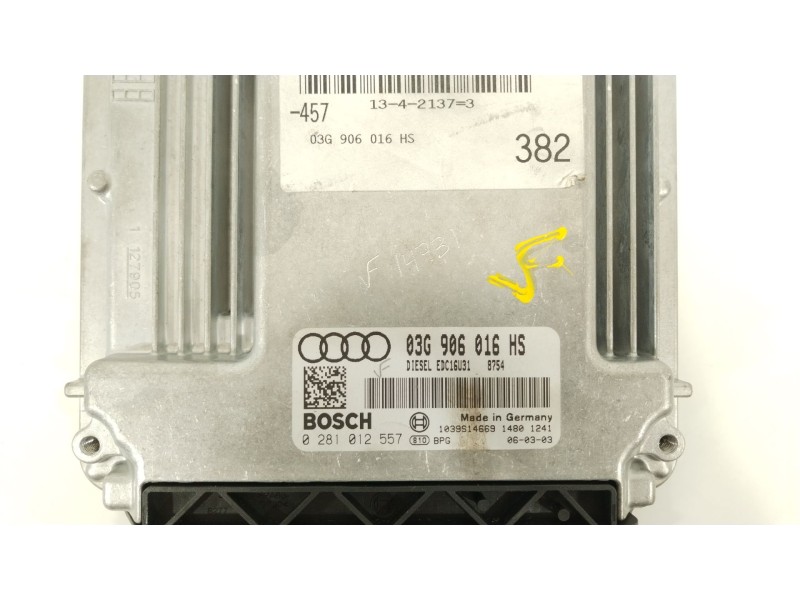 Recambio de centralita motor uce para audi a6 c6 (4f2) 2.0 tdi referencia OEM IAM 03G906016HS  0281012557