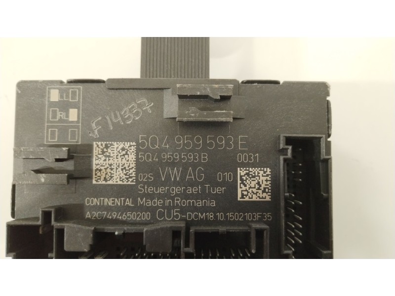 Recambio de modulo confort para seat leon (5f1) 2.0 tdi referencia OEM IAM 5Q4959593E  A2C7494650200