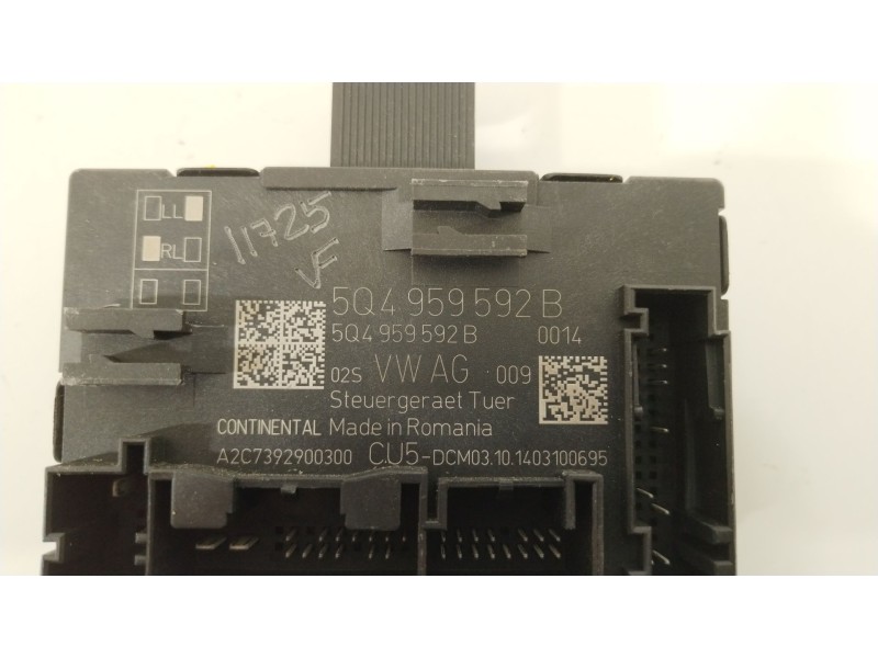 Recambio de modulo confort para seat leon sc (5f5) fr referencia OEM IAM 5Q4959592B  A2C392900300