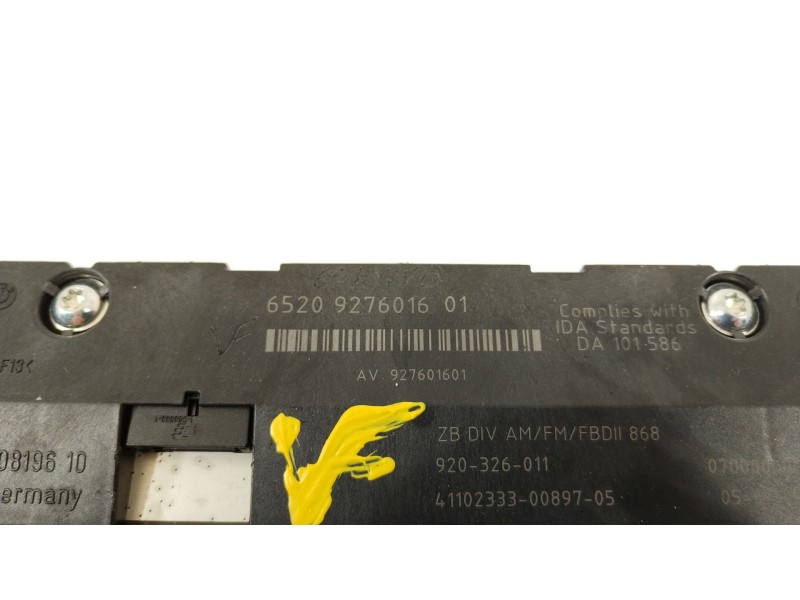 Recambio de amplificador para bmw 5 touring (f11) 525 d xdrive referencia OEM IAM 65209276016  