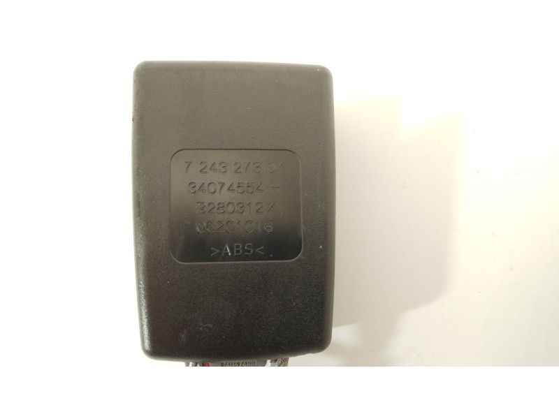 Recambio de enganche cinturon trasero izquierdo para bmw 5 touring (f11) 525 d xdrive referencia OEM IAM 72117243273  7243273