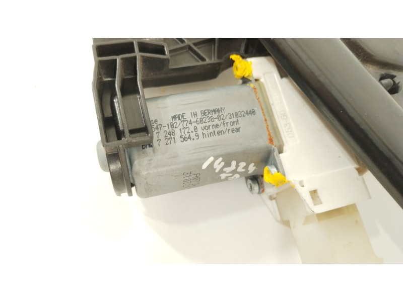 Recambio de elevalunas trasero derecho para bmw 5 touring (f11) 525 d xdrive referencia OEM IAM 92445672080  51357199780