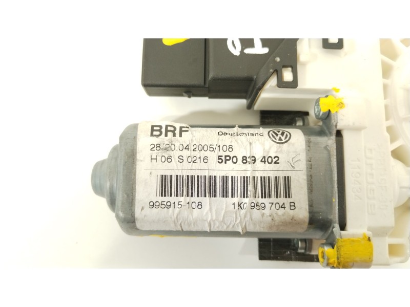 Recambio de motor elevalunas trasero derecho para seat altea (5p1) stylance / style referencia OEM IAM 1K0959704B  5P0839402