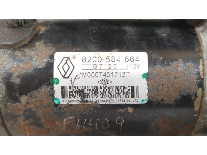 Recambio de motor arranque para dacia logan ambiance referencia OEM IAM 8200584664  