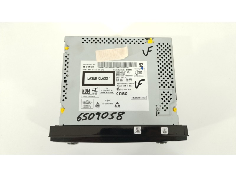 Recambio de sistema navegacion gps para nissan juke (f15) 1.6 dig-t nismo rs referencia OEM IAM 25915BV92A  